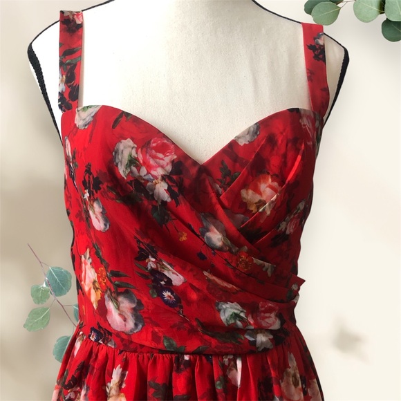 ♥️🌹THE KOOPLES Dress Red🌹♥️ - Picture 4 of 15